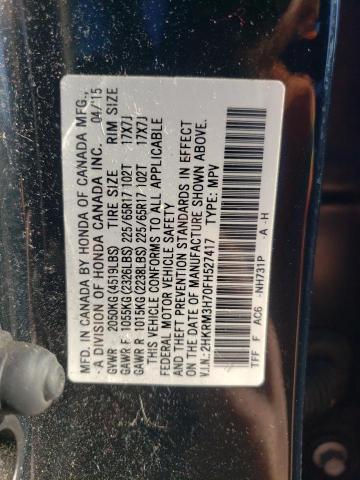 Photo 11 VIN: 2HKRM3H70FH527417 - HONDA CR-V EXL 