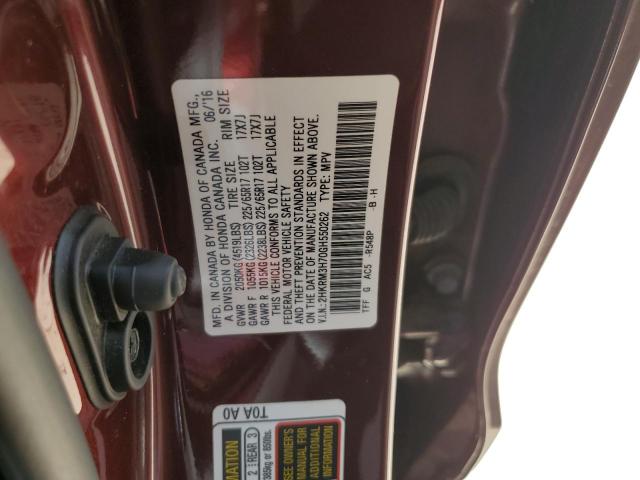 Photo 11 VIN: 2HKRM3H70GH550262 - HONDA CR-V EXL 