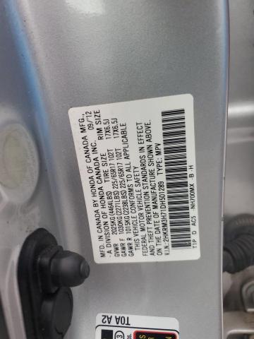 Photo 12 VIN: 2HKRM3H71DH501289 - HONDA CR-V EXL 