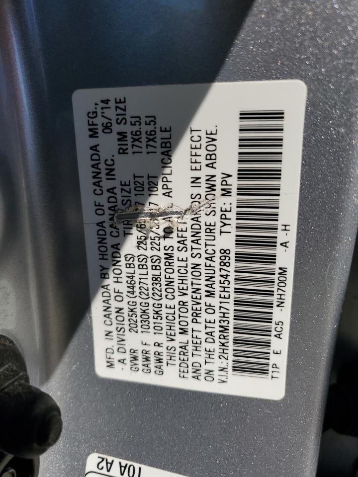 Photo 11 VIN: 2HKRM3H71EH547898 - HONDA CR-V 