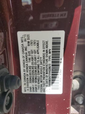 Photo 12 VIN: 2HKRM3H71FH528673 - HONDA CR-V EXL 