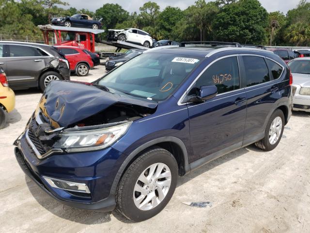 Photo 1 VIN: 2HKRM3H71FH549846 - HONDA CR-V EXL 