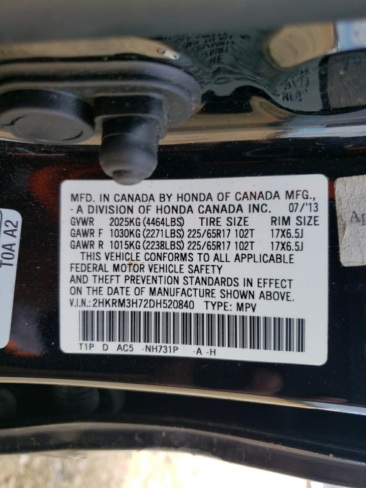 Photo 11 VIN: 2HKRM3H72DH520840 - HONDA CR-V 