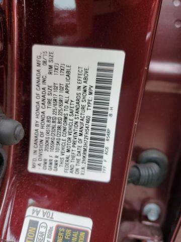 Photo 12 VIN: 2HKRM3H72FH547460 - HONDA CRV 