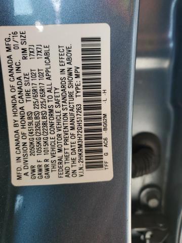 Photo 13 VIN: 2HKRM3H72GH517263 - HONDA CR-V EXL 