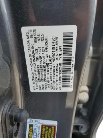 Photo 13 VIN: 2HKRM3H73EH559518 - HONDA CR-V EXL 