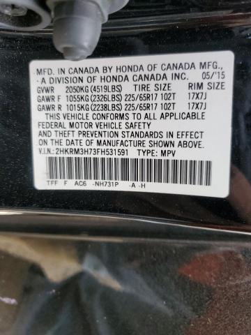 Photo 12 VIN: 2HKRM3H73FH531591 - HONDA CR-V EXL 