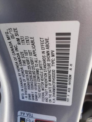 Photo 11 VIN: 2HKRM3H73FH533230 - HONDA CRV 