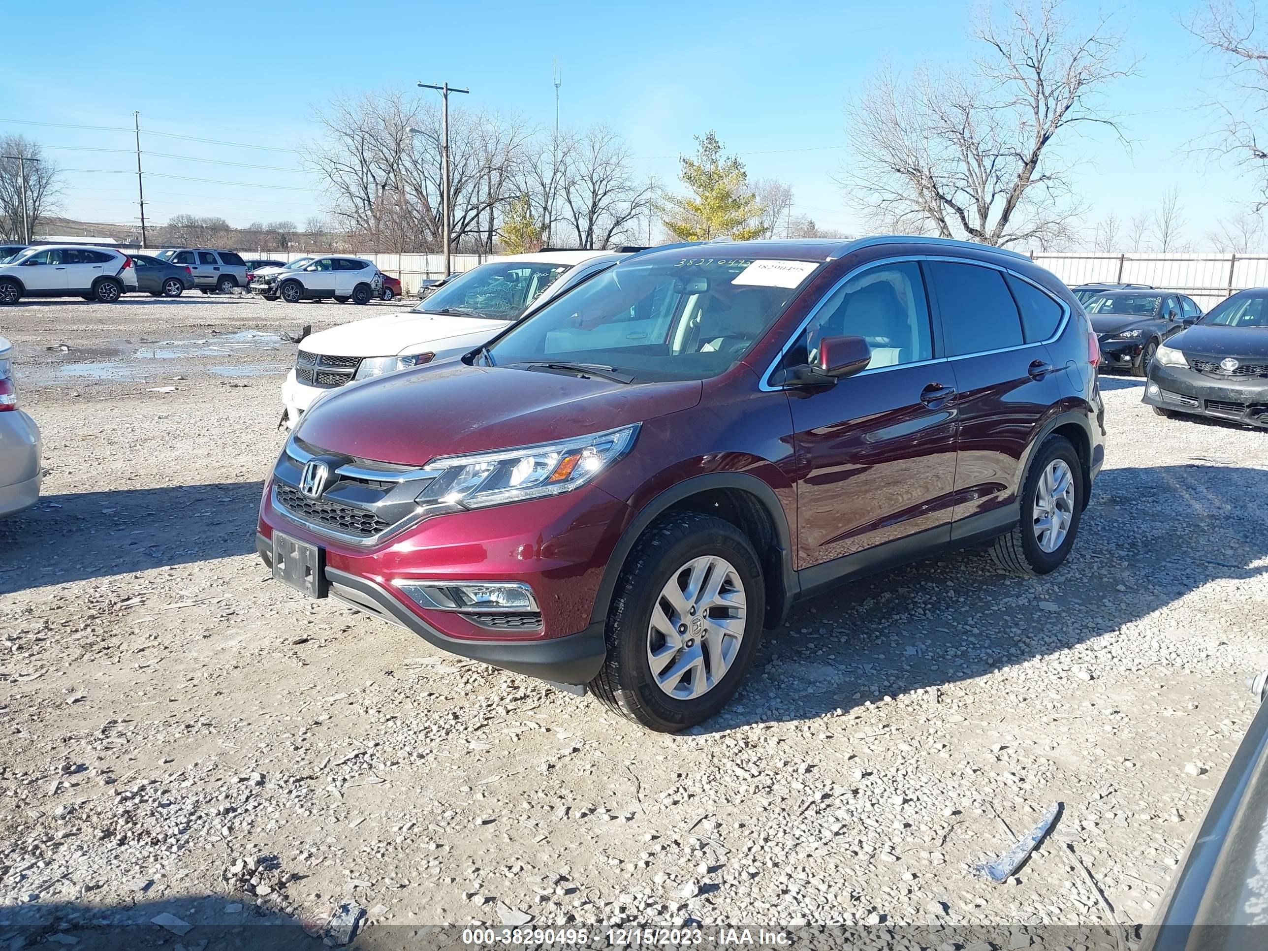 Photo 1 VIN: 2HKRM3H73FH546690 - HONDA CR-V 