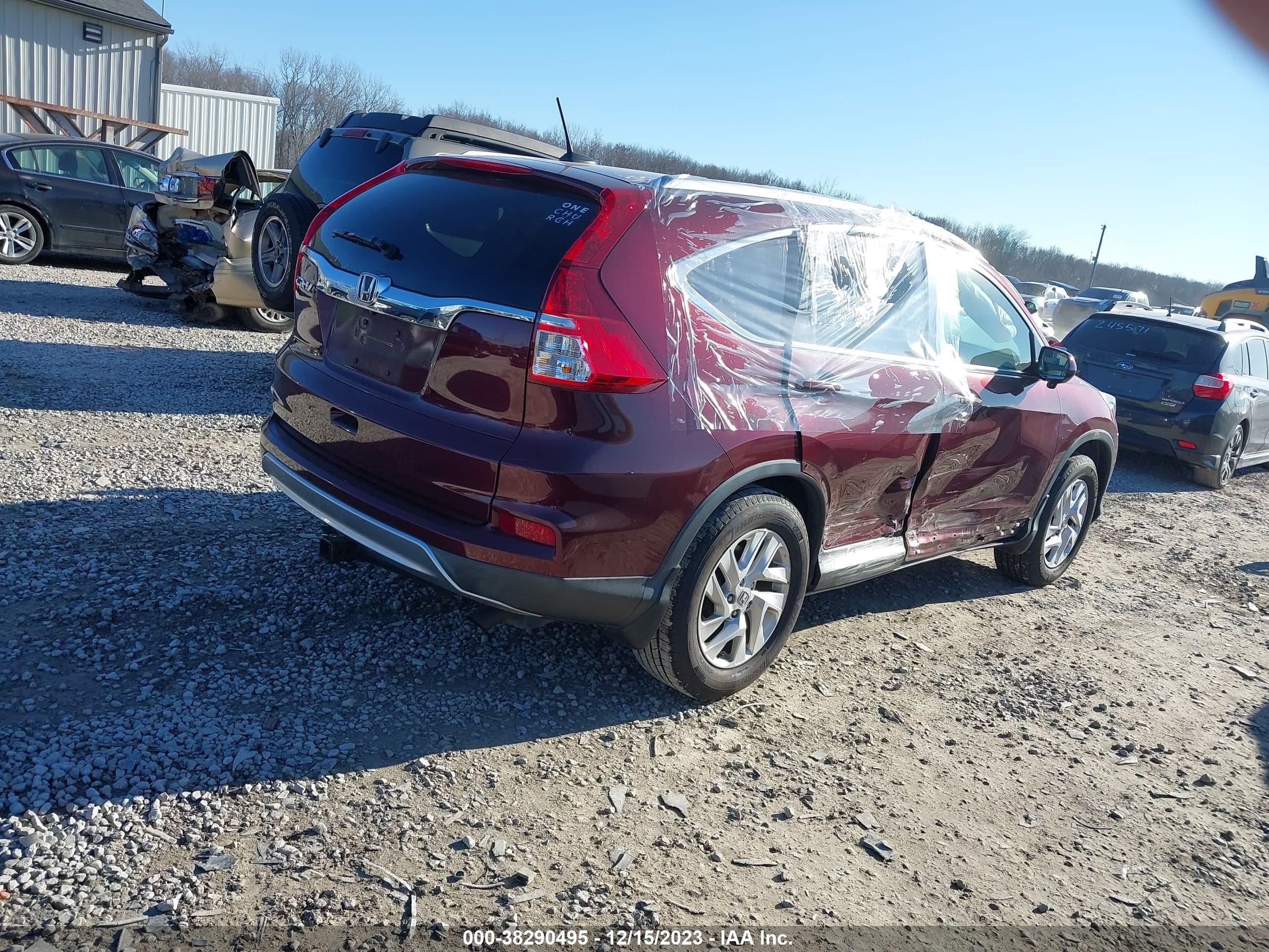 Photo 3 VIN: 2HKRM3H73FH546690 - HONDA CR-V 