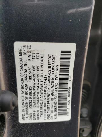 Photo 13 VIN: 2HKRM3H73GH524772 - HONDA CR-V EXL 