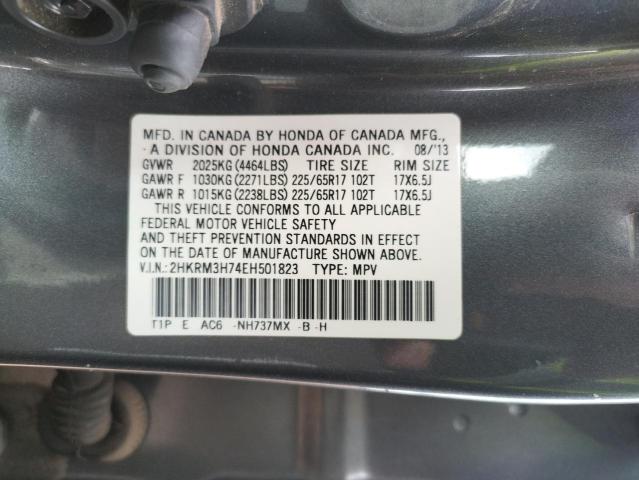 Photo 11 VIN: 2HKRM3H74EH501823 - HONDA CR-V EXL 