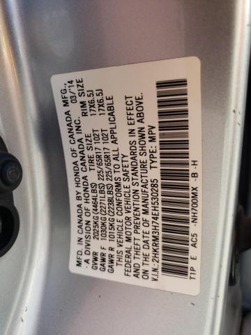 Photo 11 VIN: 2HKRM3H74EH530285 - HONDA CR-V EXL 