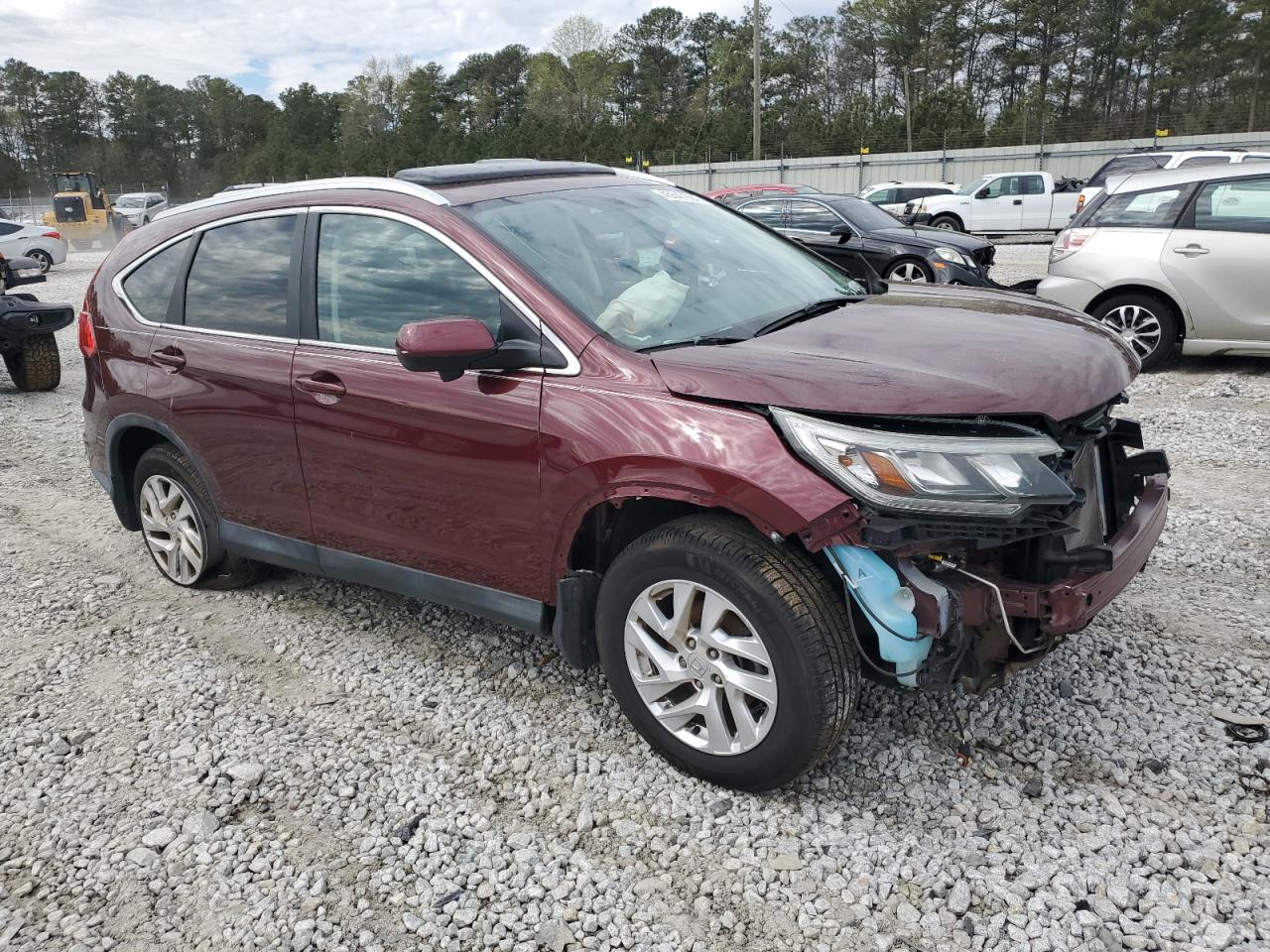 Photo 4 VIN: 2HKRM3H74FH541157 - HONDA CR-V 