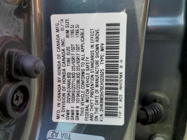 Photo 9 VIN: 2HKRM3H76EH522625 - HONDA CR-V EXL 