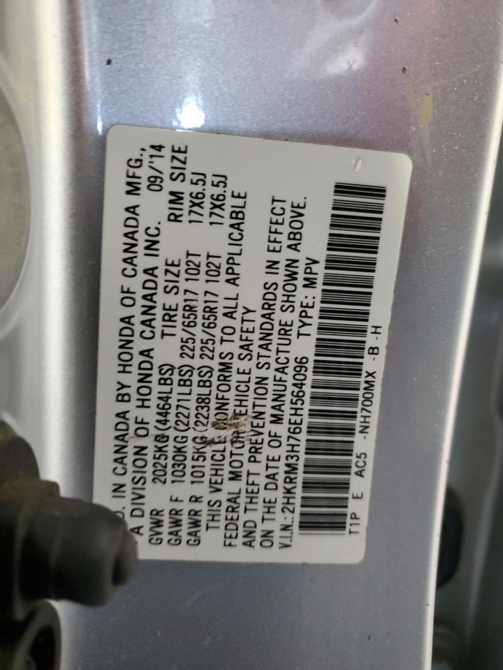 Photo 12 VIN: 2HKRM3H76EH564096 - HONDA CR-V 