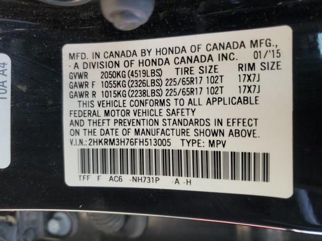 Photo 12 VIN: 2HKRM3H76FH513005 - HONDA CR-V EXL 