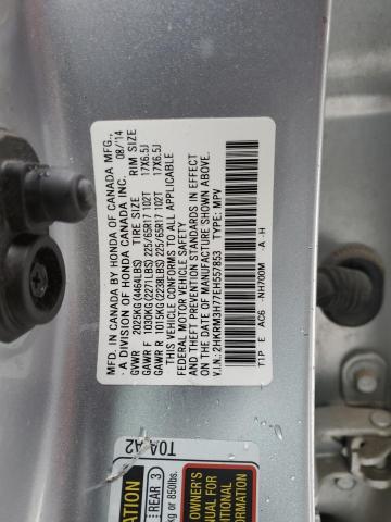 Photo 13 VIN: 2HKRM3H77EH557853 - HONDA CR-V EXL 