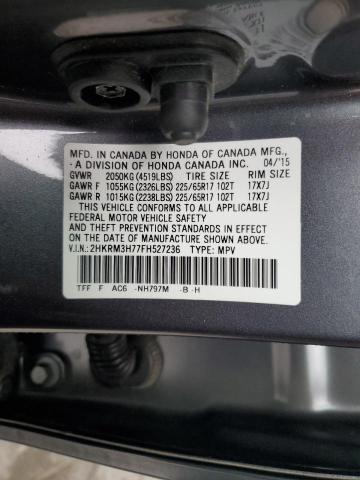 Photo 12 VIN: 2HKRM3H77FH527236 - HONDA CR-V EXL 