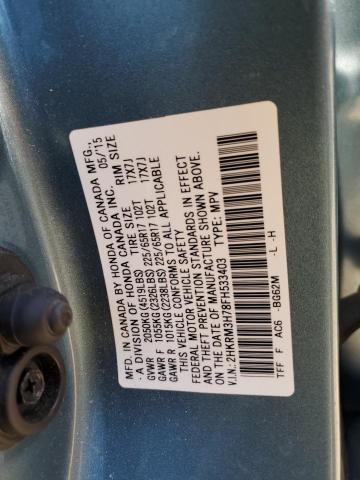 Photo 12 VIN: 2HKRM3H78FH533403 - HONDA CR-V EXL 