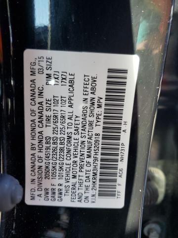 Photo 11 VIN: 2HKRM3H79FH520918 - HONDA CRV 