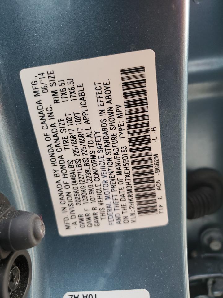 Photo 12 VIN: 2HKRM3H7XEH550153 - HONDA CR-V 