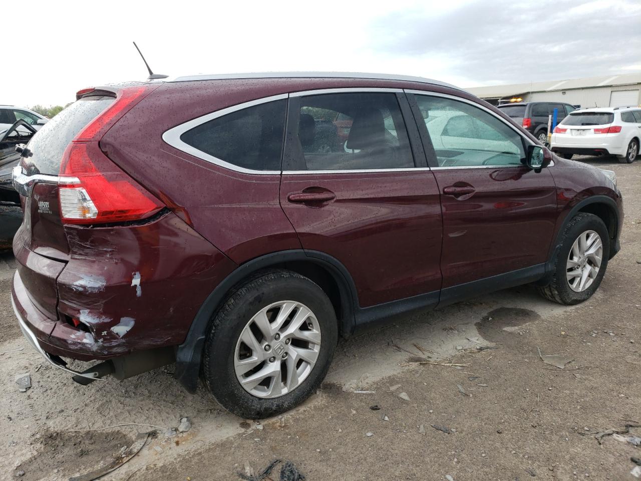 Photo 2 VIN: 2HKRM3H7XFH523164 - HONDA CR-V 