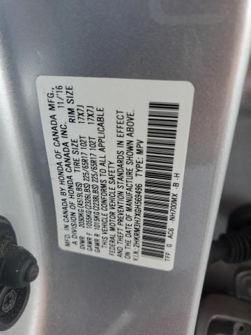 Photo 12 VIN: 2HKRM3H7XGH569496 - HONDA CR-V EXL 