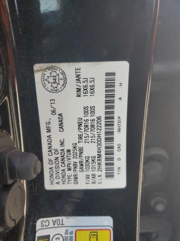 Photo 12 VIN: 2HKRM4H30DH122206 - HONDA CR-V LX 