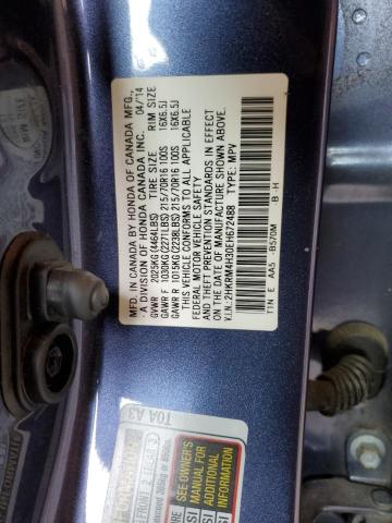 Photo 12 VIN: 2HKRM4H30EH672488 - HONDA CR-V LX 