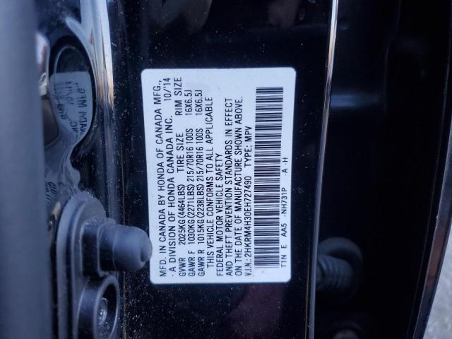 Photo 12 VIN: 2HKRM4H30EH727490 - HONDA CR-V LX 