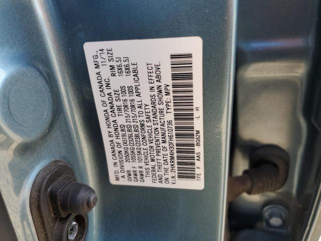 Photo 13 VIN: 2HKRM4H30FH610736 - HONDA CR-V LX 