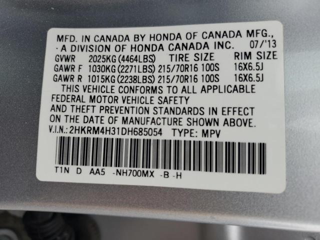 Photo 13 VIN: 2HKRM4H31DH685054 - HONDA CR-V LX 