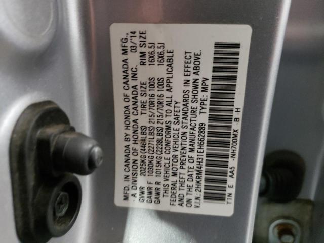 Photo 9 VIN: 2HKRM4H31EH662889 - HONDA CR-V LX 