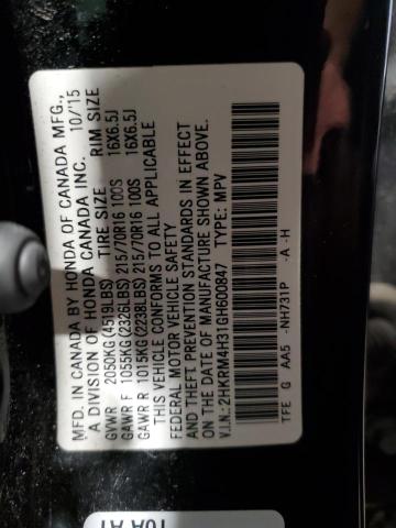 Photo 12 VIN: 2HKRM4H31GH600847 - HONDA CRV 