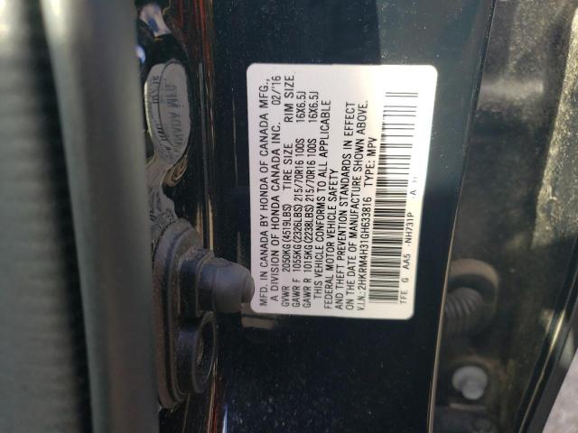 Photo 11 VIN: 2HKRM4H31GH633816 - HONDA CRV 