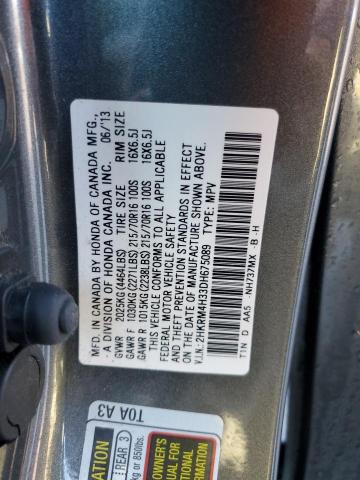 Photo 11 VIN: 2HKRM4H33DH675089 - HONDA CRV 