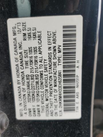 Photo 12 VIN: 2HKRM4H33EH635841 - HONDA CR-V LX 