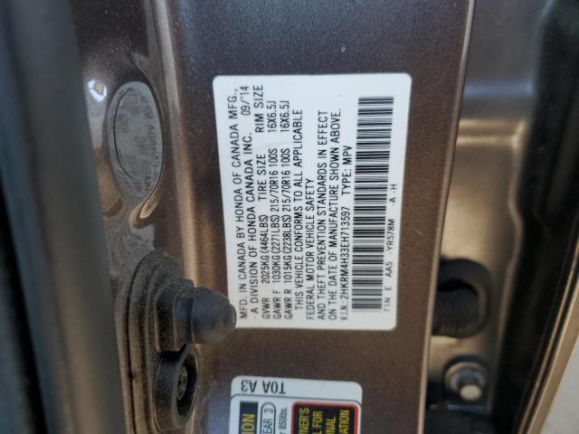 Photo 9 VIN: 2HKRM4H33EH713597 - HONDA CR-V LX 