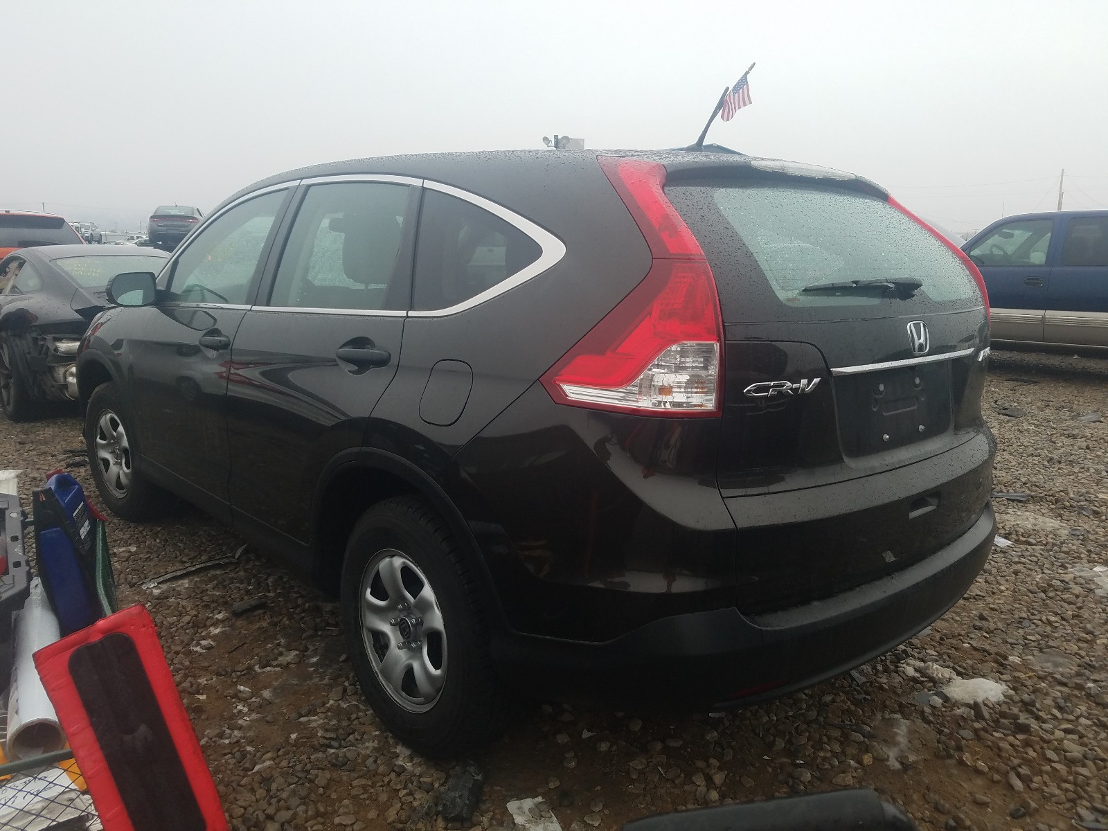 Photo 2 VIN: 2HKRM4H33EH718136 - HONDA CR-V LX 