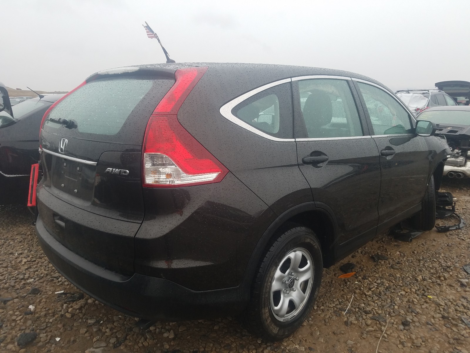 Photo 3 VIN: 2HKRM4H33EH718136 - HONDA CR-V LX 