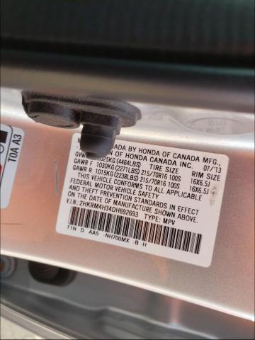 Photo 9 VIN: 2HKRM4H34DH692693 - HONDA CR-V LX 