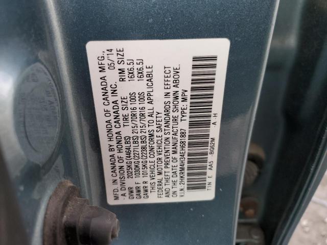 Photo 13 VIN: 2HKRM4H34EH681887 - HONDA CRV 