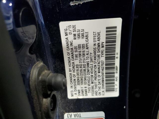 Photo 12 VIN: 2HKRM4H34FH627927 - HONDA CR-V LX 