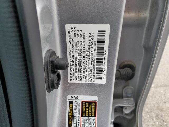 Photo 12 VIN: 2HKRM4H34GH614841 - HONDA CRV 