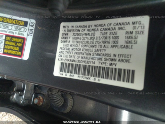 Photo 8 VIN: 2HKRM4H35DH632714 - HONDA CR-V 