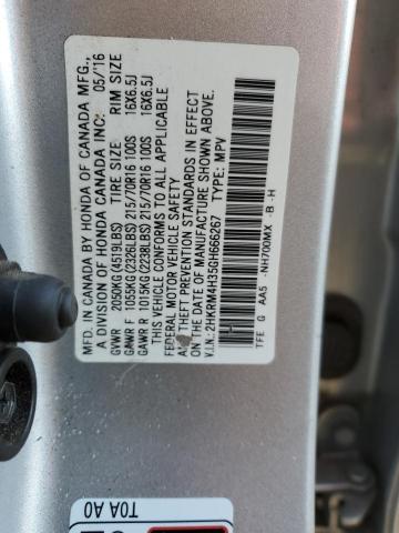 Photo 13 VIN: 2HKRM4H35GH666267 - HONDA CR-V LX 