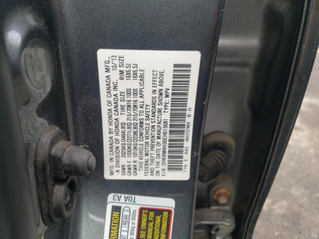 Photo 13 VIN: 2HKRM4H36EH615681 - HONDA CR-V LX 