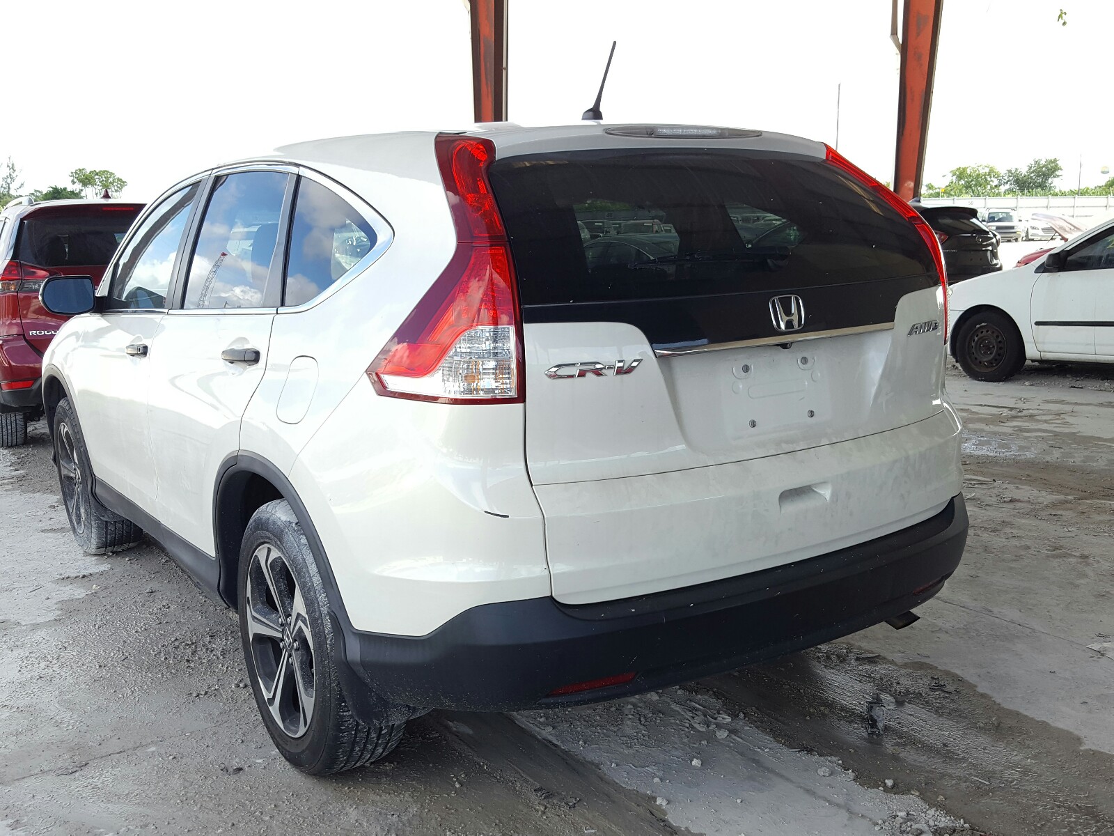 Photo 2 VIN: 2HKRM4H37EH118879 - HONDA CR-V LX 