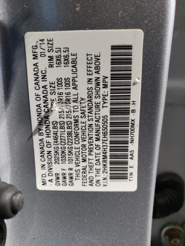 Photo 12 VIN: 2HKRM4H37EH650505 - HONDA CRV 